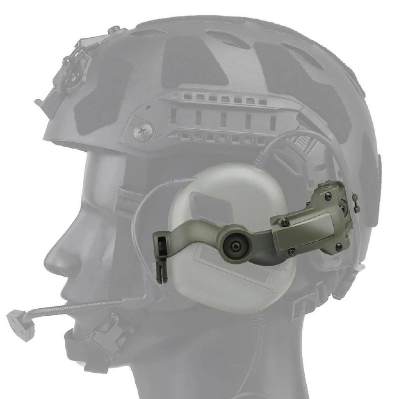 Адаптер для нашлемных тактических наушников/гарнитуры «чебурашки»